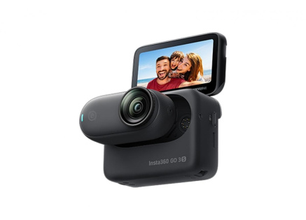Insta360 GO 3S - 128GB miniaturní magnetická akční kamera, černá