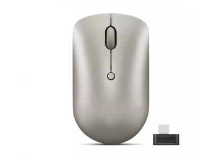 LENOVO 540 USB-C WIreless Compct Mouse ( Beige ) - myš