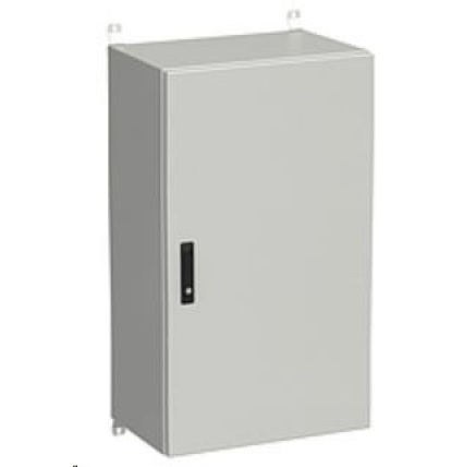 Solarix rozvaděč nástěnný venkovní LC-20 24U 600x400mm, dveře plech, LC-20-24U-64-22-G