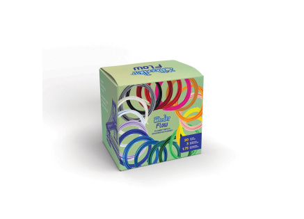 3Doodler FLOW Box Premium 20 PLA barev pro 3D pera - univerzál 3Doodler FLOW Box Premium 20 PLA barev pro 3D pera - univerzál