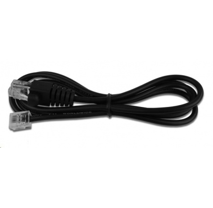 Virtuos kabel 10P10C-6P6C-24V1 pro pokladní zásuvky, černý, 1,1m Virtuos kabel 10P10C-6P6C-24V1 pro pokladní zásuvky, černý, 1,1m