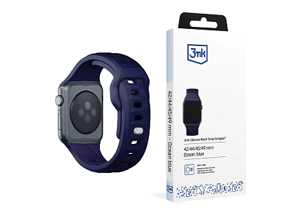 3mk řemínek Watch Strap pro Apple 42/44/45/49 mm Ocean Blue 3mk řemínek Watch Strap pro Apple 42/44/45/49 mm Ocean Blue