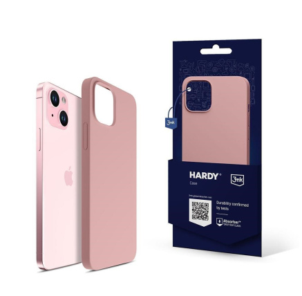 3mk ochranný kryt HARDY Silicone MagCase pro Apple iPhone 15 Plus, Pink 3mk ochranný kryt HARDY Silicone MagCase pro Apple iPhone 15 Plus, Pink