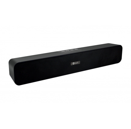 C-TECH přenosný soundbar SPK-06, 10W, Bluetooth, USB, microSD, rádio, baterie 1200mAh