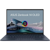 ASUS NTB Zenbook 14 (UX3405CA-OLED644W), Ultra 7 255H, 14" 1920x1200, 32GB, 1TB SSD, iArc, W11 Home, Ponder Blue