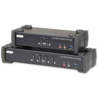 ATEN 2-port 4K DisplayPort KVMP USB3.0, audio