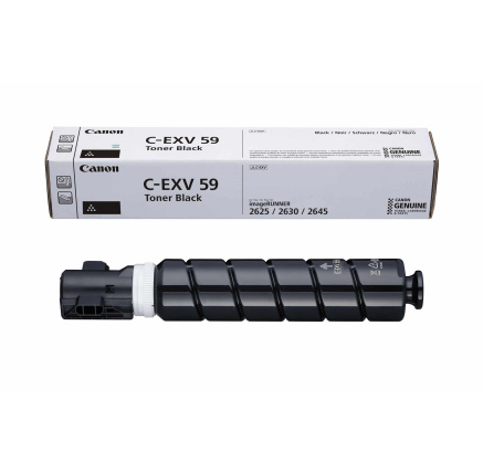 Canon toner C-EXV 59 černý pro iR 2625, 2630, 2645 (3 000 str.) Canon toner C-EXV 59 černý pro iR 2625, 2630, 2645 (3 000 str.)