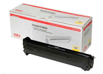 Oki Obraz. válec pro žlutý toner do C9600/C9650/C9655//C9800/C9850/C9800MFP/C9850MFP (30k) Oki Obraz. válec pro žlutý toner do C9600/C9650/C9655//C9800/C9850/C9800MFP/C9850MFP (30k)