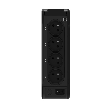 Eaton 3P Ellipse UPS USB FR, 900 VA, 540 W, Vstup: C14, Výstupy: (3) Typ E, (1) Pouze přepěťová ochrana Typ E, USB nabíj
