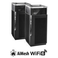 BAZAR ASUS ZenWiFi Pro XT12 2-pack Wireless AX11000 Tri-band Mesh WiFi 6 System, 2.5G WAN/LAN (ROZBALENO)