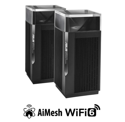 BAZAR ASUS ZenWiFi Pro XT12 2-pack Wireless AX11000 Tri-band Mesh WiFi 6 System, 2.5G WAN/LAN (ROZBALENO)