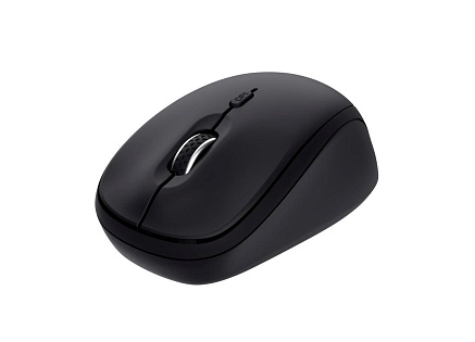 TRUST Myš YVI+, Bezdrátová, Eco, černá - bluetooth + wifi