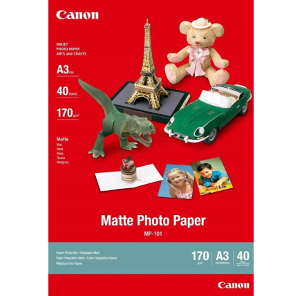 Canon fotopapír  MP-101 A3 40 ks 170 g/m2 matný