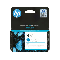 HP 951 Cyan Original Ink Cart, CN050AE (700 pages)
