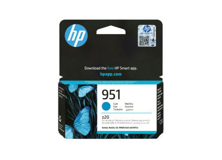 HP 951 Cyan Original Ink Cart, CN050AE (700 pages)