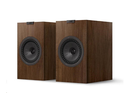KEF Repro Q3 Meta regálové, 2ks, tmavé dřevo KEF Repro Q3 Meta regálové, 2ks, tmavé dřevo