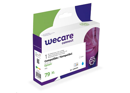 WECARE ARMOR cartridge pro Epson WorkForce Pro WF-5110, 5190, 5620, 5690 (C13T79024010), modrá/cyan, 19,5ml, 2000str WECARE ARMOR cartridge pro Epson WorkForce Pro WF-5110, 5190, 5620, 5690 (C13T79024010), modrá/cyan, 19,5ml, 2000str