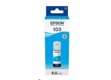 EPSON ink bar 103 EcoTank Cyan ink bottle
