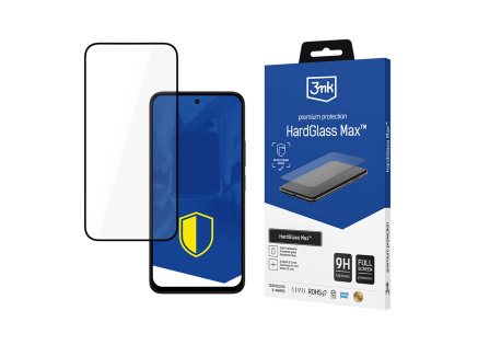 3mk tvrzené sklo HardGlass Max Black pro Redmi 15 5G
