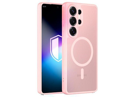 3mk ochranný kryt Misty MagCase Pink pro Samsung Galaxy S26 Ultra