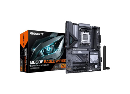 GIGABYTE MB Sc AM5 B650E EAGLE WF6E, AMD B650, 1xHDMI, 1xDP, 4xDDR5, ATX