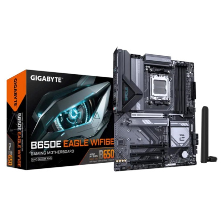 GIGABYTE MB Sc AM5 B650E EAGLE WF6E, AMD B650, 1xHDMI, 1xDP, 4xDDR5, ATX