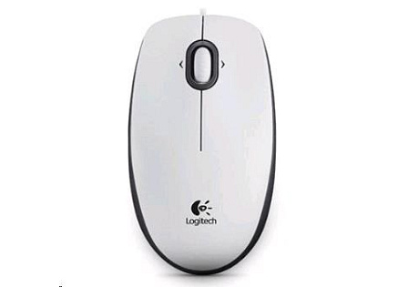 Logitech Mouse B100, white Logitech Mouse B100, white