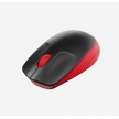 Logitech Wireless Mouse M190 Full-Size, red