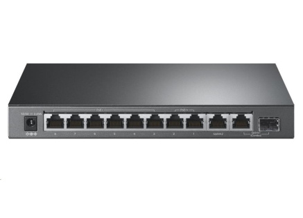 TP-Link CCTV switch TL-SG1210PP (9xGbE,1xGbE/SFP combo uplink, 1xGbE uplink, 6xPoE+,2xPoE++,123W, fanless)
