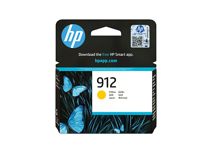HP 912 Yellow Original Ink Cartridge (315 pages)