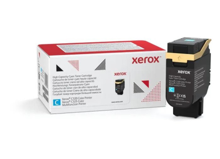 Xerox Cyan High Capacity Toner Cartridge pro C320/C325 (5500 stran) Xerox Cyan High Capacity Toner Cartridge pro C320/C325 (5500 stran)
