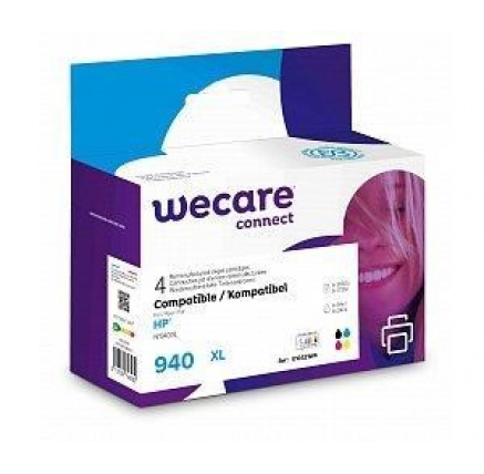 WECARE ARMOR cartridge pro HP OfficeJet Pro 8218, 8710, 8720, 8730, 8740 (3HZ52AE) černá/black+1C+1M+1Y/HC 1x53/3x26ml WECARE ARMOR cartridge pro HP OfficeJet Pro 8218, 8710, 8720, 8730, 8740 (3HZ52AE) černá/black+1C+1M+1Y/HC 1x53/3x26ml