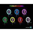 CONNECT IT Streaming Box Selfie10Ring kruhové 10" RGB LED světlo