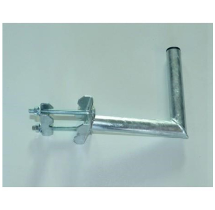 Držák antény na stožár mini, žárový zinek, délka 20cm