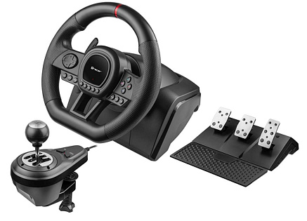 TRACER Volant SimRacer 6v1, Volant, Pedály, Manuální převodovka, černá