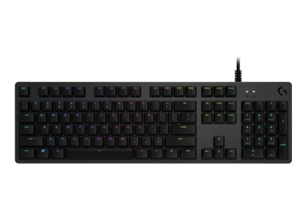 Logitech Mechanical Gaming Keyboard G512 CARBON LIGHTSYNC RGB with GX Red switches - CARBON - US INT'L - USB - IN Logitech Mechanical Gaming Keyboard G512 CARBON LIGHTSYNC RGB with GX Red switches - CARBON - US INT'L - USB - IN