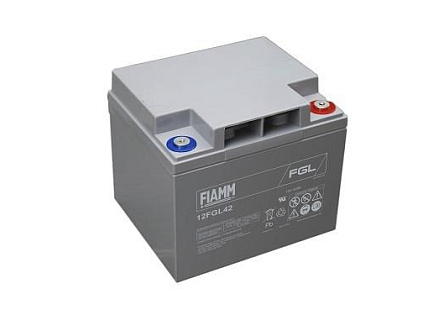 Baterie - Fiamm 12 FGL42 (12V/42Ah - M6) životnost 10let Baterie - Fiamm 12 FGL42 (12V/42Ah - M6) životnost 10let