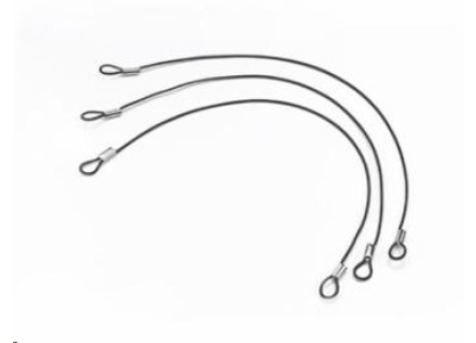 Zebra tether, pack of 3