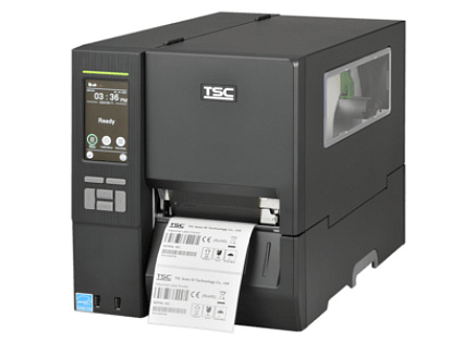 TSC MH641T, 24 dots/mm (600 dpi), disp., RTC, USB, RS232, Ethernet