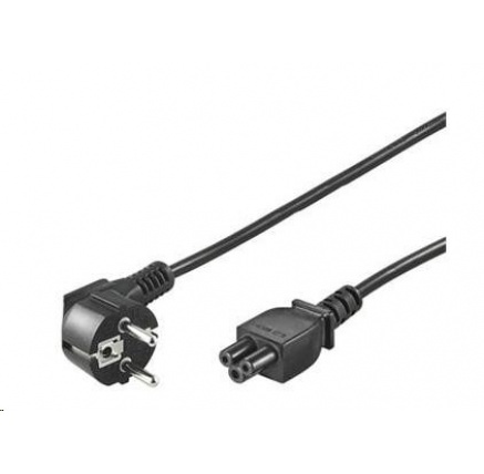 PREMIUMCORD Kabel napájecí 230V pro NTB (3pin, Schuko, trojlístek) 5m PREMIUMCORD Kabel napájecí 230V pro NTB (3pin, Schuko, trojlístek) 5m