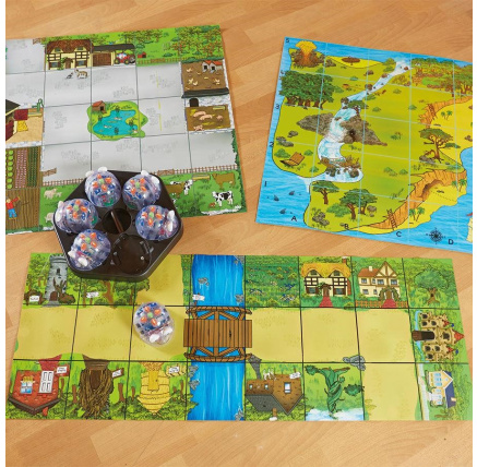 TT - Blue-Bot třídní sada se třemi podložkami