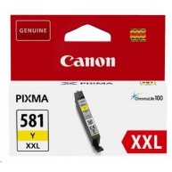 Canon CARTRIDGE CLI-581 XXL žlutá pro PIXMA TS615x, TS625x, TS635x, TR7550, TS815x (824str.)