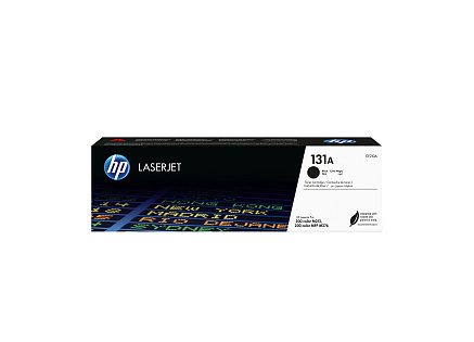 HP 131A Black LJ Toner Cart, CF210A (1,520 pages)
