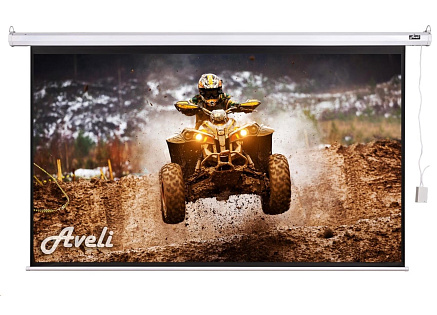 Elektrické projekční plátno AVELI, 332x187 (16:9) 150" Elektrické projekční plátno AVELI, 332x187 (16:9) 150"