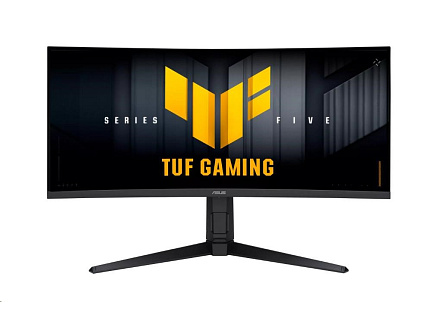 ASUS LCD TUF Gaming VG34WQML5A, 34" 3440x1440, 400nits, 250Hz, 1ms, 178/178, DP, HDMI, USB, Audio, Repro, VESA, Black