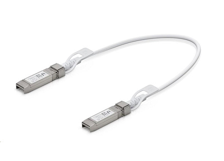 UBNT UC-DAC-SFP28, Direct Attach Cable Patch Cable, SFP28 DAC, 25G, bílý, 0,5m