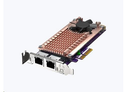 QNAP QM2-2P2G2T rozšiřující karta 2x2,5GbE, 2xM.2 NVMe 2280 PCIe Gen3x2 pro PC i NAS QNAP QM2-2P2G2T rozšiřující karta 2x2,5GbE, 2xM.2 NVMe 2280 PCIe Gen3x2 pro PC i NAS