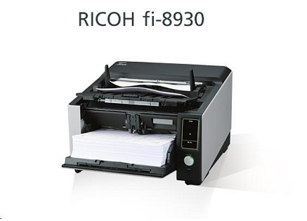 RICOH skener Fi-8930 A3, color, duplex, 130ppm v barvě 300dpi, USB 3.2 + RJ-45, ADF 750, Z: 12M