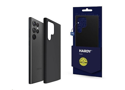 3mk ochranný kryt HARDY Android Silicone MagCase Black pro Samsung Galaxy S25