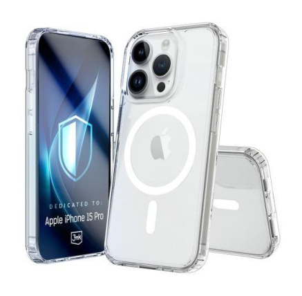 3mk ochranný kryt Armor Magcase pro Apple iPhone 15 Pro 3mk ochranný kryt Armor Magcase pro Apple iPhone 15 Pro